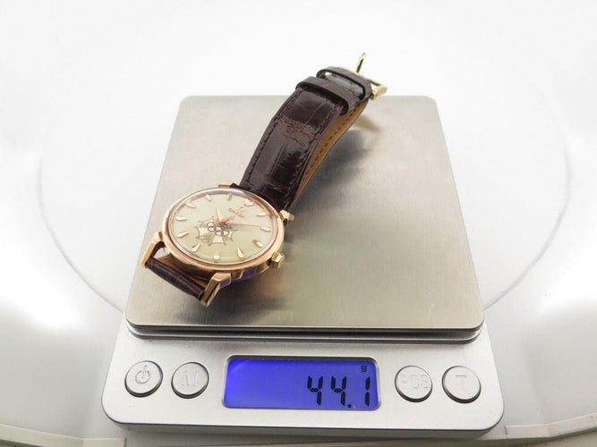 Montre vintage montre OMEGA 2850 sc seamaster xvi j.o melbourne auto 34mm or 18k 58 Facettes 246801