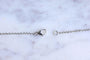 Collier Collier pendentif vintage en or blanc et diamants 58 Facettes