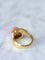 Bague Bague clou or et corail 58 Facettes
