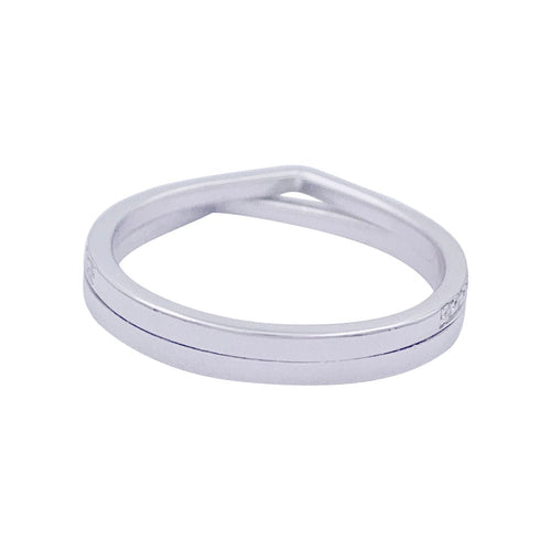 Bague 55 Bague Repossi, "Antifer", or blanc, diamants. 58 Facettes 32394