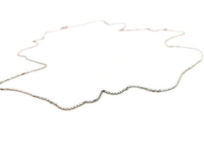 Collier Collier Maille forçat Or blanc 58 Facettes 1181568RV