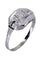 Bague 55 BAGUE ART-DÉCO DIAMANT 58 Facettes 061751