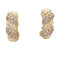 Boucles d'oreilles Boucles d'oreilles or jaune et diamants. 58 Facettes 32738
