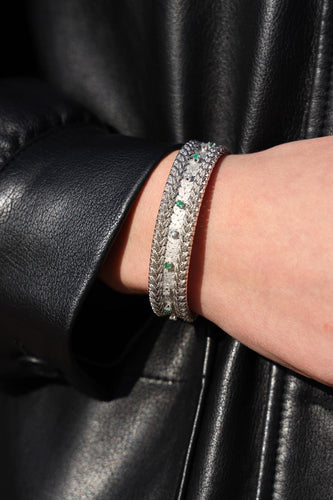 Bracelet Gay Frères Bracelet Manchette Or blanc Diamant 58 Facettes 2093056CN