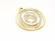 Pendentif Pendentif Or jaune Diamant 58 Facettes 06554CD