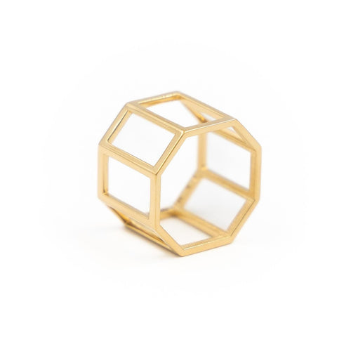 Bague 53 Bague Or jaune 58 Facettes 2141016CN