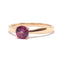 Bague Bague rhodolite or rose 58 Facettes