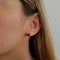 Boucles d'oreilles Boucles d'oreilles diopsides or jaune 58 Facettes