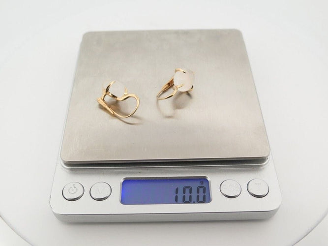 Boucles d'oreilles boucles d'oreilles POMELLATO veleno or 18k & quartz blanc 58 Facettes 254716