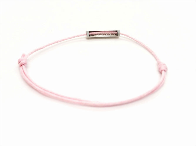 Bracelet Bracelet Cordon Or blanc Diamant 58 Facettes 578871RV