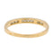 Bague 50 Bague Demi alliance Or jaune Diamant 58 Facettes 2719084CN