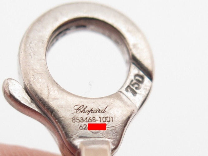 Bracelet bracelet CHOPARD happy or blanc 18k diamants 58 Facettes 256590