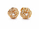 Boucles d'oreilles Boucles d'oreilles Fleur Or rose Diamant 58 Facettes 578707RV