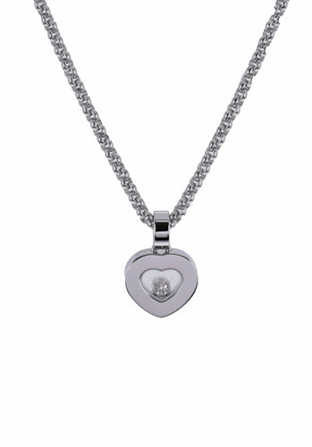 Collier Collier CHOPARD Happy Diamonds Coeur 58 Facettes 63558-59278