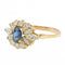 Bague 57 Bague Or jaune Saphir 58 Facettes 1680646CN