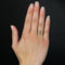 Bague 52 Bague saphir jaune et diamants ancienne 58 Facettes 23-262