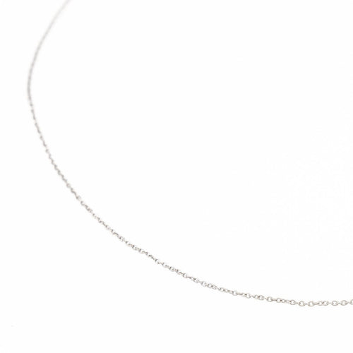 Collier Collier Or blanc 58 Facettes 2360824CN
