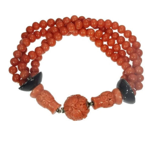 Bracelet Bracelet corail 58 Facettes 10015-4360