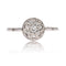 Bague 60 Bague ancienne pavage de diamants 58 Facettes 23-367