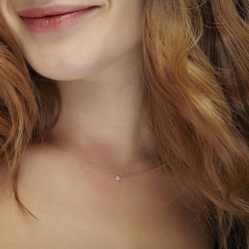 Collier Collier JOIKKA Joan en Or Rose 750/1000 58 Facettes 60203-55824