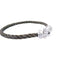 Bracelet Bracelet Fred, "Force 10", en or blanc et acier. 58 Facettes 33158