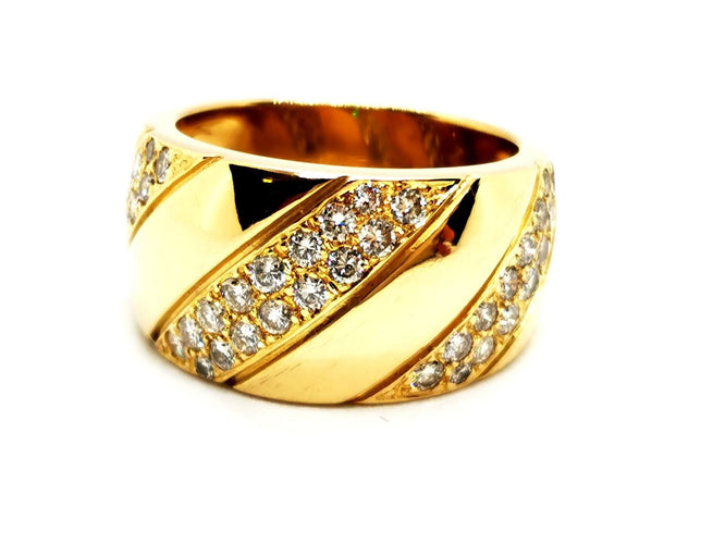 Bague 53 Bague Or jaune Diamant 58 Facettes 1176281CN