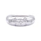 Bague 55 Bague Chaumet, "Anneau", en or blanc, diamants. 58 Facettes 32933