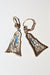 Boucles d'oreilles Pendants d'oreilles platine et Or jaune 58 Facettes 518