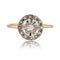 Bague 50 Bague ancienne diamants taillés en rose ronde 58 Facettes 15-368