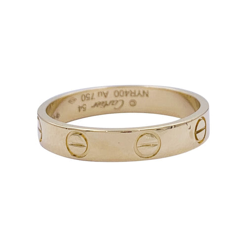 Bague 54 Bague Cartier, Alliance Love, or jaune. 58 Facettes 32463