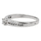 Bague 56 Bague Solitaire Or blanc Diamant 58 Facettes 578406CD