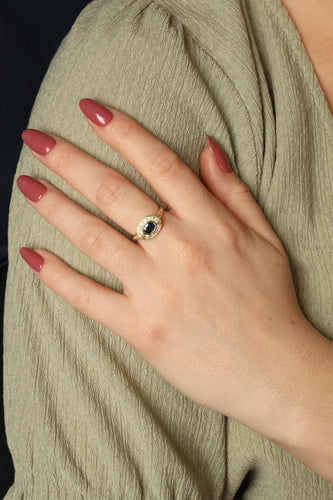 Bague 52 Bague Or jaune Saphir 58 Facettes 2173023CN