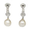 Boucles d'oreilles Boucles d'oreilles Mellerio dits Meller en or, platine, diamants et perles. 58 Facettes 31910