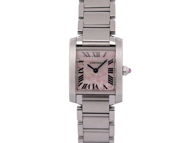 Montre montre CARTIER 2384 tank francaise 160th anniversary quartz 25 mm 58 Facettes 250824