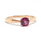 Bague Bague rhodolite or rose 58 Facettes