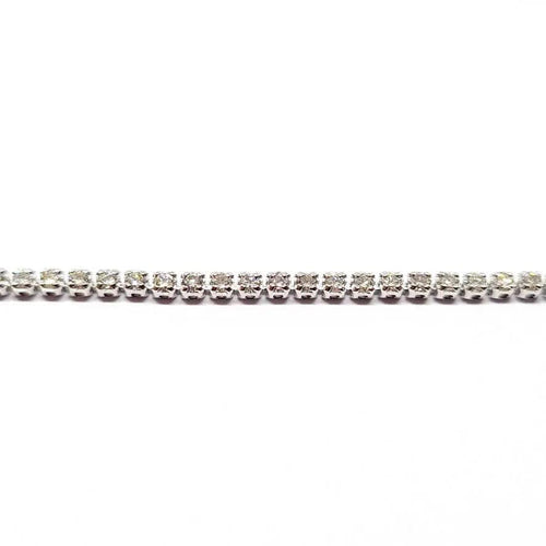 Bracelet Bracelet rivière or blanc diamants 58 Facettes