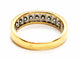 Bague 58 Bague Demi alliance Or jaune Diamant 58 Facettes 1588627CN