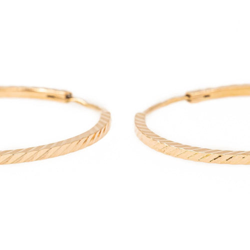 Boucles d'oreilles Boucles d'oreilles Créoles Or jaune 58 Facettes 1917640CN