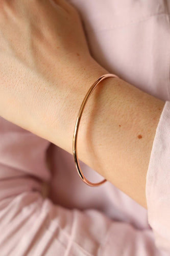 Bracelet Bracelet Jonc Or rose 58 Facettes 2360811CN