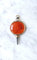 Pendentif Clef de montre ancienne or rose et cornaline 58 Facettes