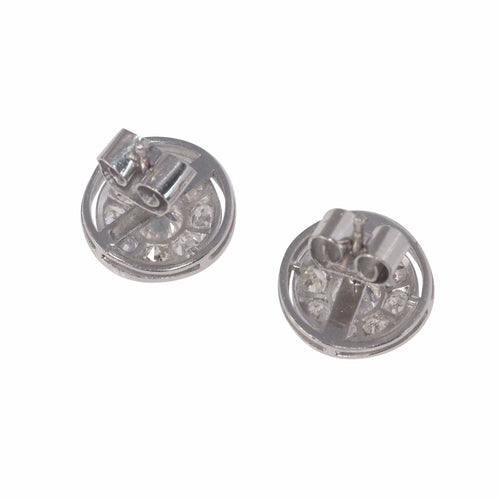 Boucles d'oreilles Boucles d'oreilles diamant platine 58 Facettes 22329-0121