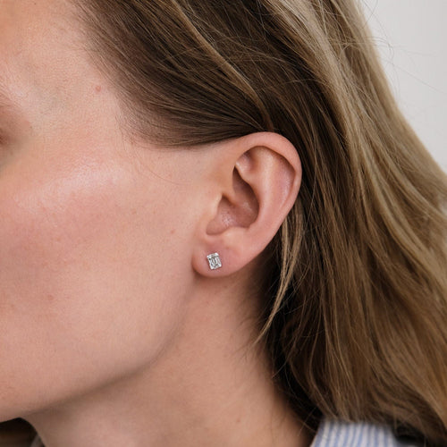 Boucles d'oreilles Boucles d'oreilles en Or blanc & diamants 58 Facettes