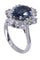 Bague BAGUE POMPADOUR SAPHIR DIAMANTS 58 Facettes 075641