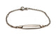 Bracelet Bracelet Gourmette Or blanc 58 Facettes 1152878CD