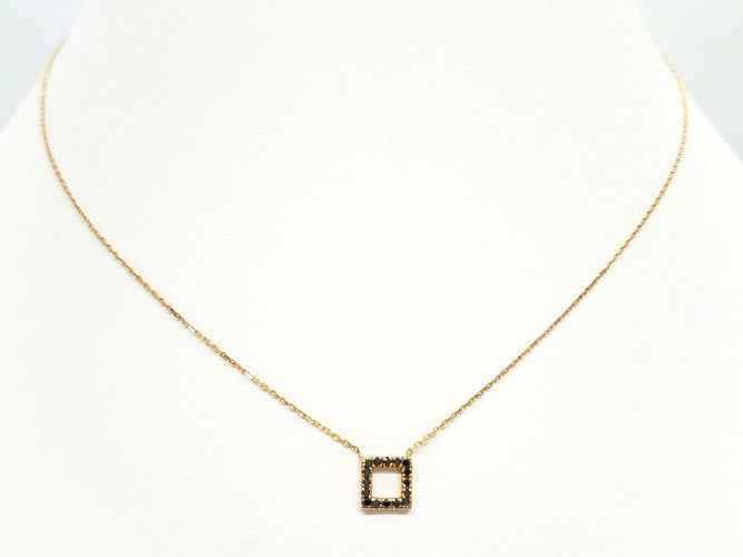 Collier Collier Or rose Diamant 58 Facettes 579207RV