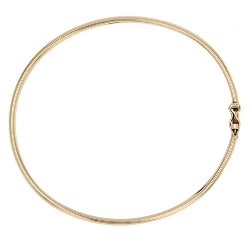 Bracelet Bracelet jonc ovale or jaune 58 Facettes CVBR37