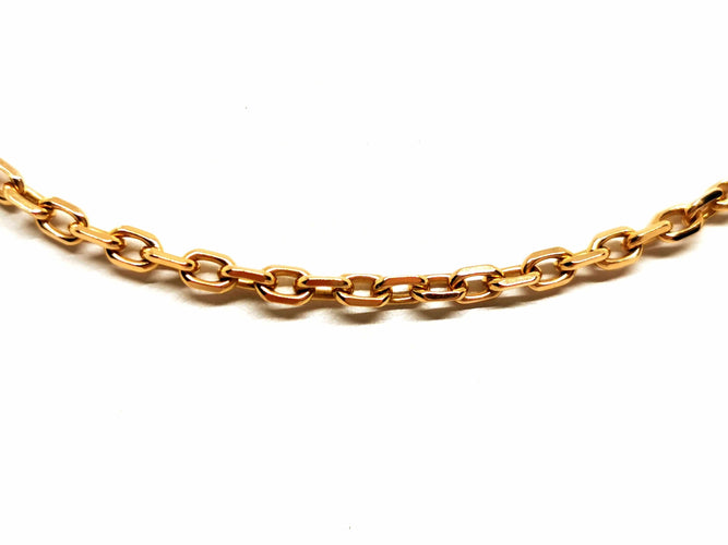 Collier Collier Maille forçat Or jaune 58 Facettes 1523664CN
