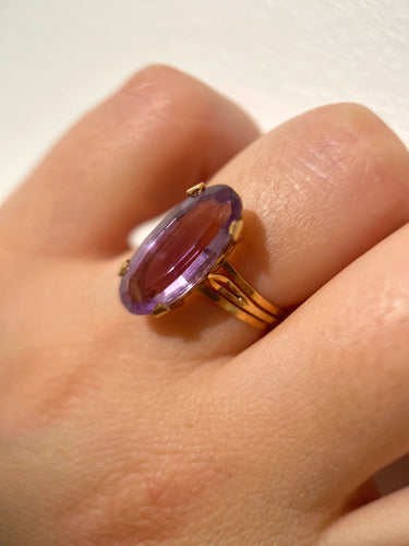 Bague Bague en Or et Améthyste 58 Facettes 257