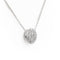 Collier Collier Or blanc Diamant 58 Facettes 1762935CN