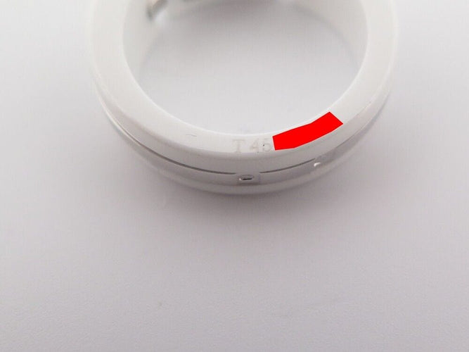 Bague 50 bague CHANEL ultra ceramique blanche or blanc 18k & diamant t50 58 Facettes 253051